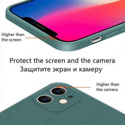 Samsung Galaxy A33 5G Case - Liquid Silicone Phone Shell Cover für Samsung Galaxy A33 5G, A13, A23, A53, A73, A04, A14, A34, A54