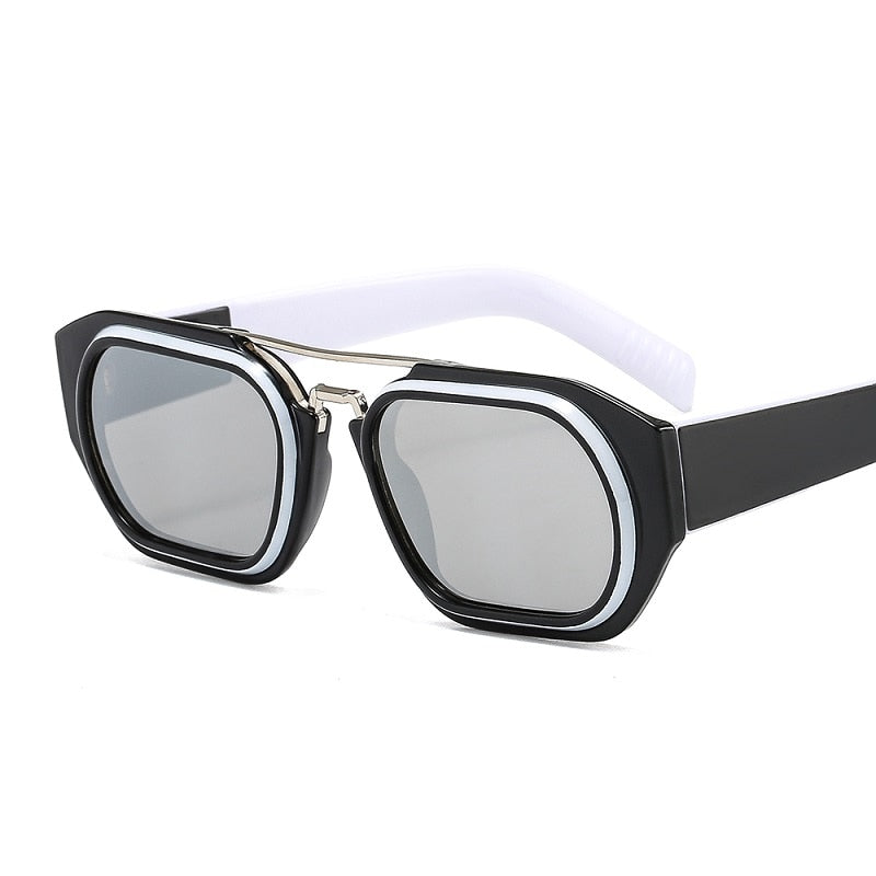 Super-Modische Sonnenbrille für Frauen, Luxus Designer Sonnenbrille mit Bunte Rahmen UV400