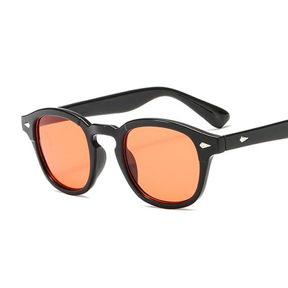 Fashion Johnny Depp Style Runde Sonnenbrille, Marken-Designer, klare Candy-Farblinsen, Sonnenbrillen für Männer und Frauen, Vintage Oculos De Sol - Marke ZKDLHF
