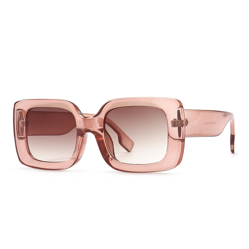 Quadratische Form, Klassische Luxus Designer Sonnenbrille mit großem Rahmen,  für Damen und Herren, Mode Vintage Reise Sonnenbrille UV400