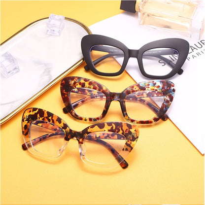 Anti-Blue-Light-Katzenaugenbrillen für Damen - Vintage-Designer-Brillen - Retro-Rahmen - Computerbrillen - UV400-Schutz