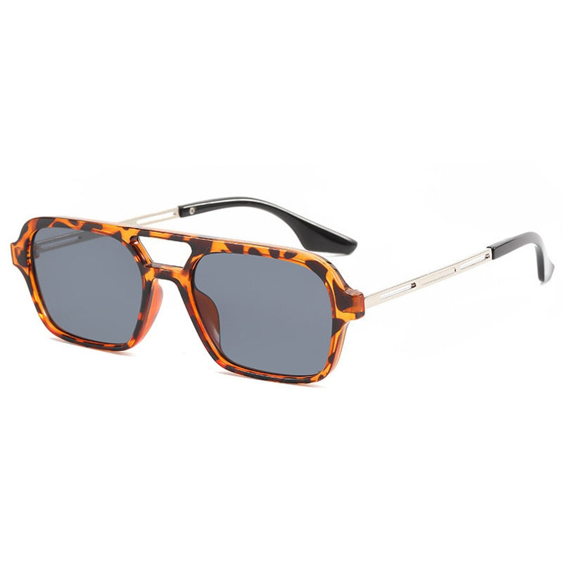 Quadrat Sonnenbrille mit kleine Rahmen für Frauen und Mädels, Luxus Marken Sonnenbrille UV400