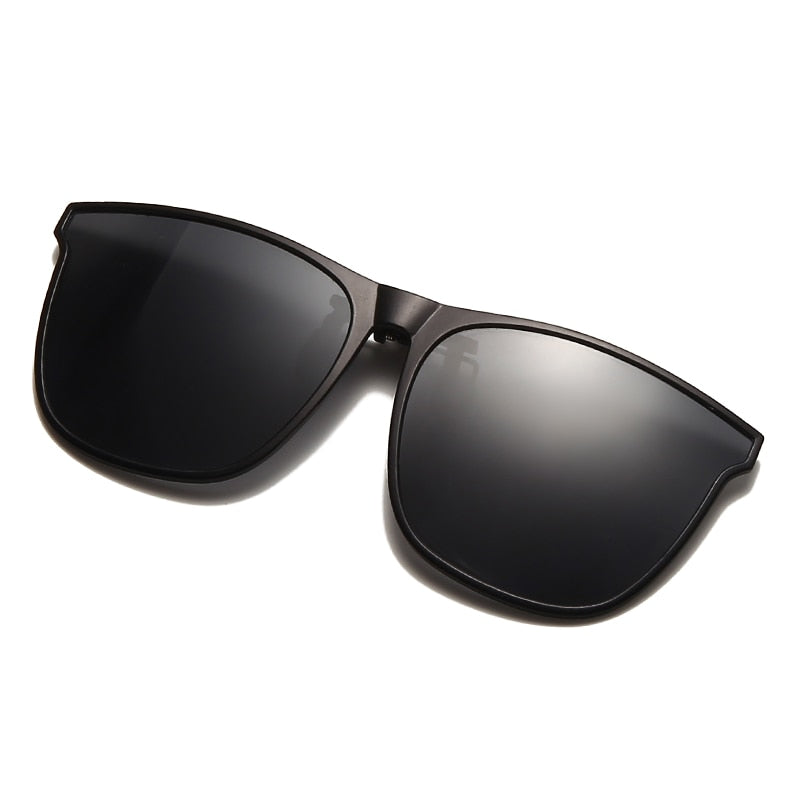 Polarisierte Clip-On-Sonnenbrille für Männer - Photochrome Autofahrerbrille, Nachtsichtgläser, Anti-Blendung,  Oculos.