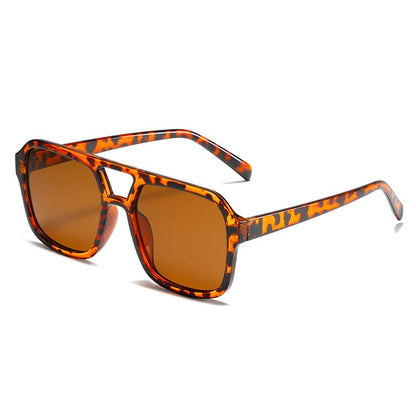 Mode Retro Quadratische Sonnenbrille für Frauen und Mädchen - Weibliche Candy-Spiegel Sonnenbrillen mit UV400-Schutz