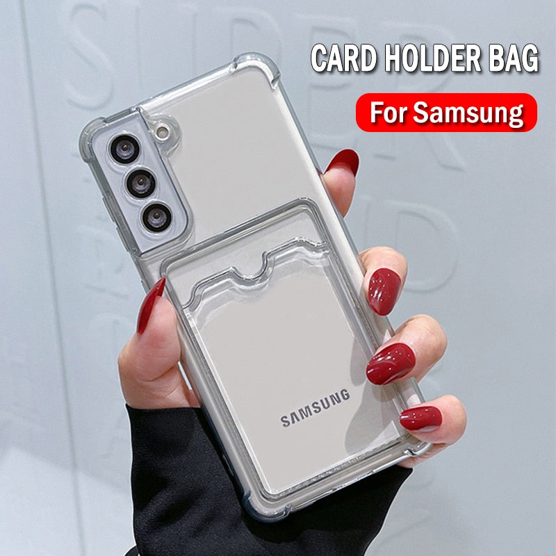 Kartenhalter Wallet Case für Samsung A52S 5G A52 A72 A53 S23 S22 Ultra A51 A71 A13 A12 A32 A50 A23 A73 A31 - Kartenfach Abdeckung