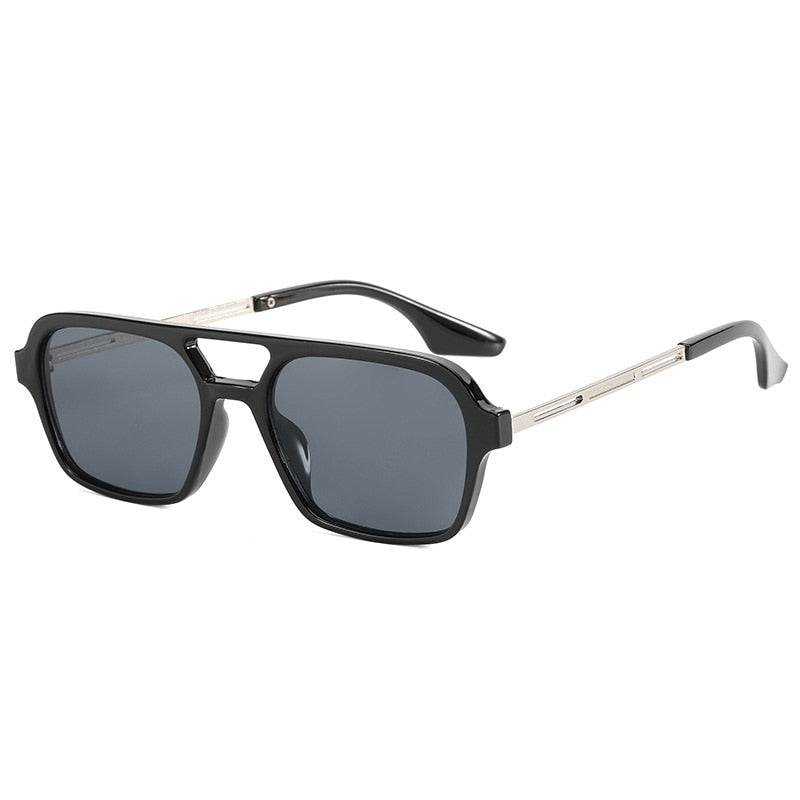 Quadrat Sonnenbrille mit kleine Rahmen für Frauen und Mädels, Luxus Marken Sonnenbrille UV400