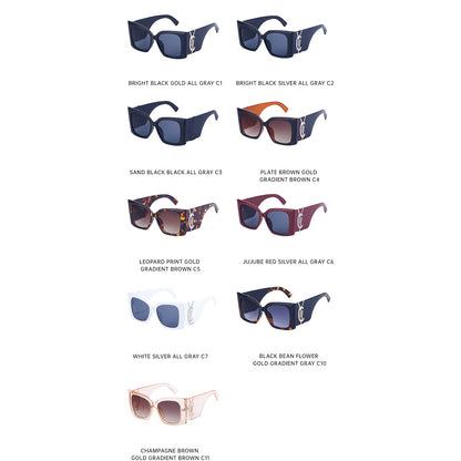 The new 2023 Vintage Brand Designer Oversized Cat Eye Sonnenbrille für Frauen und Männer | Fashion Big Frame Shades | Trendige Sexy Damen Sonnenbrille UV400