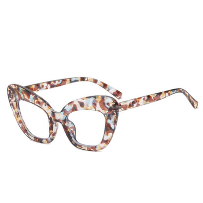 Anti-Blue-Light-Katzenaugenbrillen für Damen - Vintage-Designer-Brillen - Retro-Rahmen - Computerbrillen - UV400-Schutz